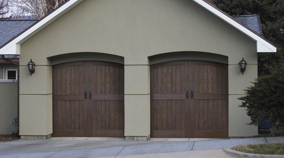 Real Wood Garage Door