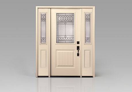 Smooth Fiberglass entry doors