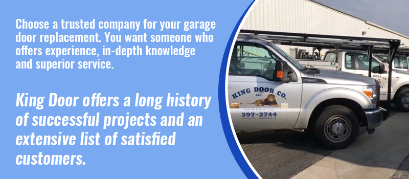 trusted company for garage door replacement