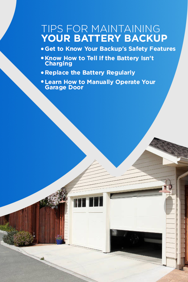 Liftmaster Garage Door Battery Backups, Battery Operated Garage Door Opener