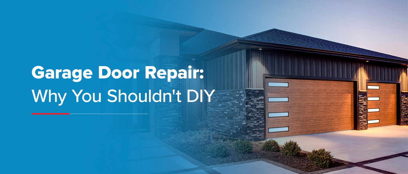 Why you shouldn't DIY your garage door