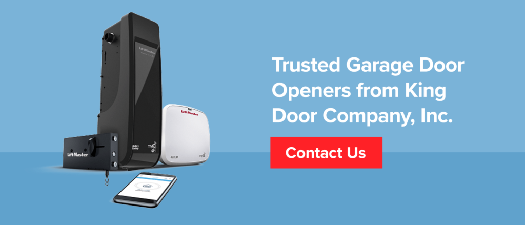 Trusted Garage Door Openers from King Door Company, Inc.