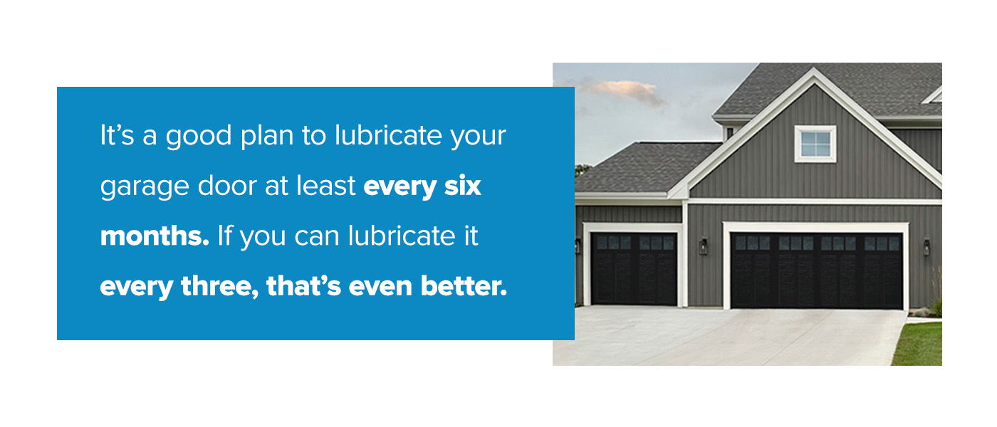 How to Lubricate Your Garage Door